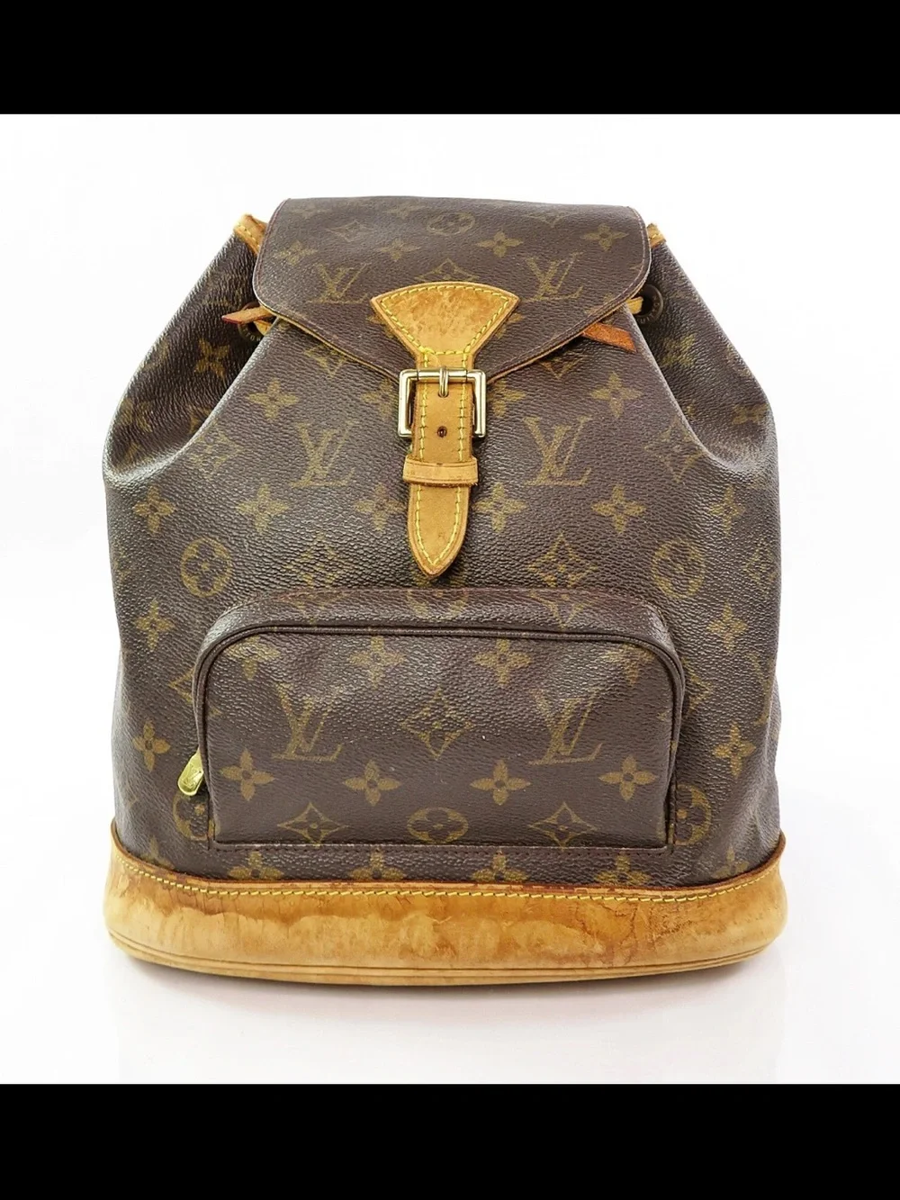 Louis Vuitton Monogram Mini Backpack in Brown and Tan